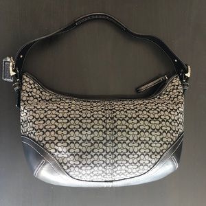 Coach hobo bag black